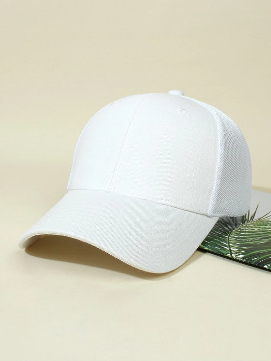 24 Printed White Cap