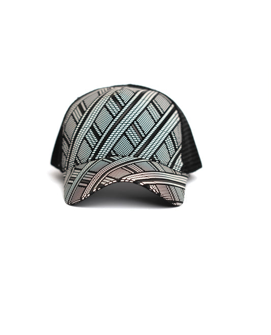 Grey Checkred Premium Cap